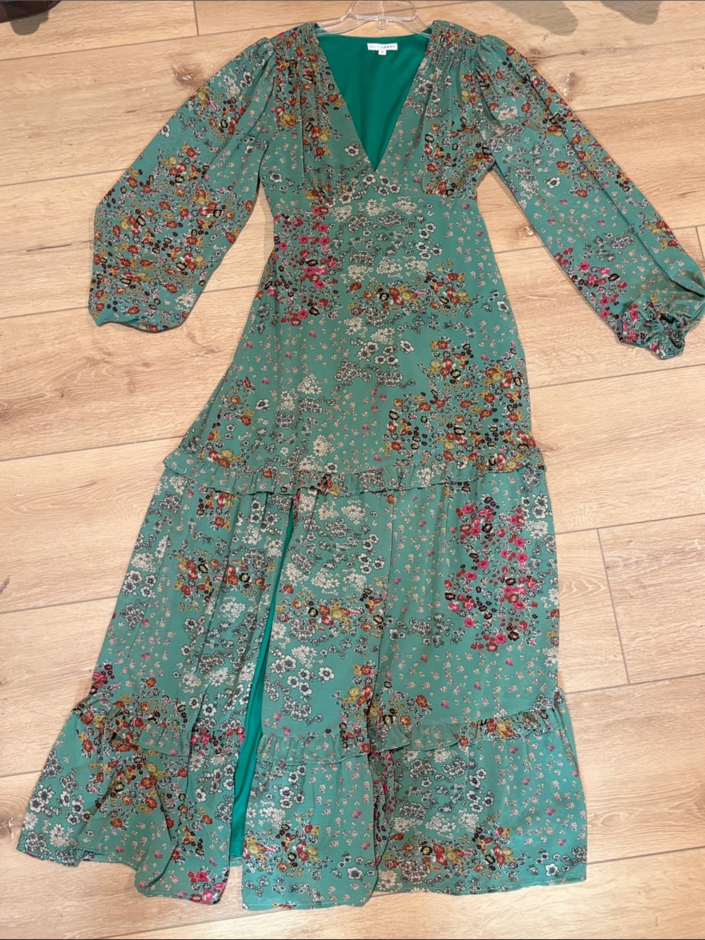 Bowman Deep V-Neck Maxi Dress by BalticBorn